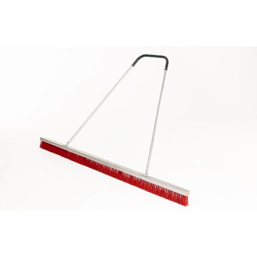 Lehúzókefe német 180cm piros