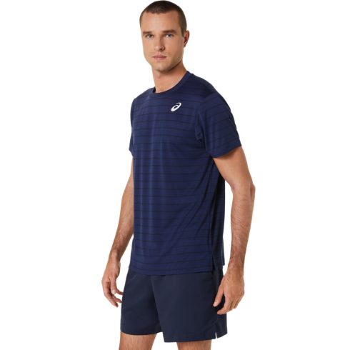Asics Men Court Stripe SS Top