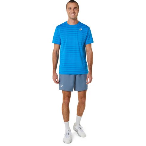 Asics Men Court Stripe SS Top